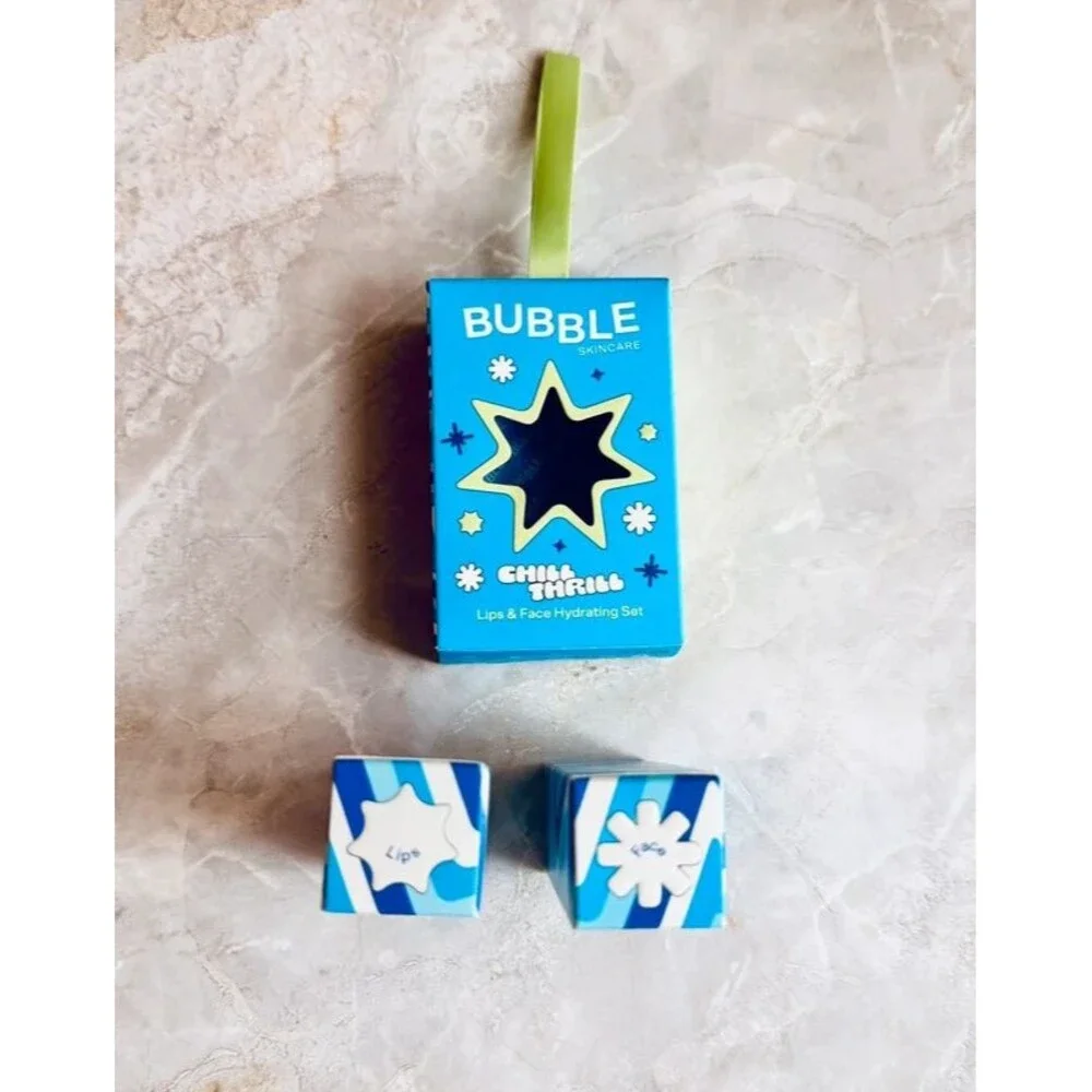 Bubble Chill Thrill Set: Cloud Surf 10mL +Tell All Balm 4.4g New
